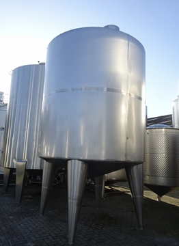 21,000 Litre 304 Stainless Steel Mixing Tank