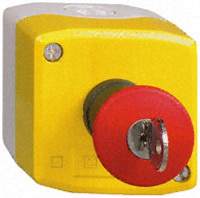 Telemecanique Keyed Stop Switch XALK 184