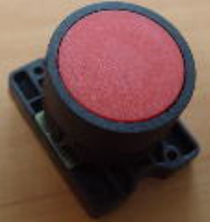 Techna Panel Switch Momentary Red
