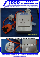 MasterBox for T Bar Earth, & Adaptor