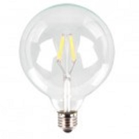LED Bulb - 6W E27 G125 Big Glass Filament Warm White