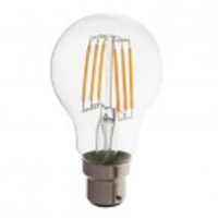LED Bulb - 6W B22 VT1987/4321 A60 Filament Warm White