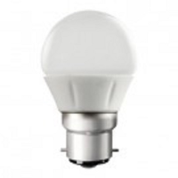 LED Bulb - 4W B22 Opal G45 Warm White