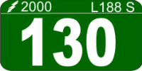 L188 S-130 ( KG Insert) Label (100)