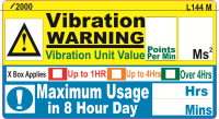 L144 M - Vibration Warning (Medium)