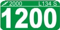 L134 S - 1200 (Kg insert for L114L Labels)