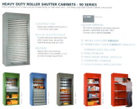 Heavy Duty Roller Shutter Cabinets - 90 Series