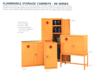 Flammable Storage Cabinets - 88 Series - Support Stands
