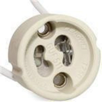 Bulb Holder GU10 Ceramic for LED/Halogen Bulbs