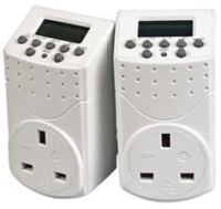 8A 230V Timer 7 Day Twin Pack