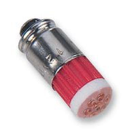 12V LED RED Midget Groove Bulb