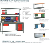 Heavy Duty Work Bench (1000KG UDL)