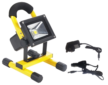 10W Rechargeable Cob Foodlight 500Lm 6000K	