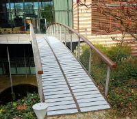 Extremely Hard Wearing Anti-Slip Decking For Schools