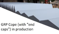 UK Suppliers Of Quick Installation GRP Cope