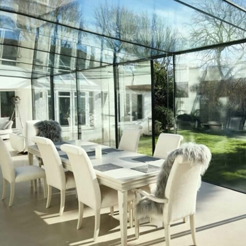 What is the difference between a glass extension and a conservatory?