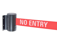Hard Wearing Wall Mounted Heavy Duty Retractable Barrier For The Health Sector