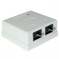 CAT6 Surface Mount Box with Lock