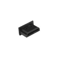 HDMI Type A Female Dust Cover, Flush Mount, Black, 10-Pack