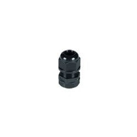 GLND-WTP-P-10B - Parallel Short Threaded Waterproof Cable Gland, G 3/8 in. Thread, Black