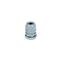 GLND-WTP-P-12G - Parallel Short Threaded Waterproof Cable Gland, G 1/2 in. Thread, Gray
