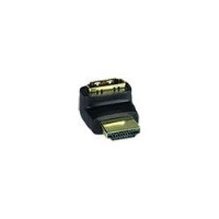 HDMI Type A Up Angled Adapter, Male to Female