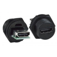 HD-WTP-FF-CS IP67-Rated Waterproof HDMI Feed-Thru Coupler, Case Side