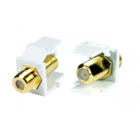 Leviton F-type Female to Female Keystone Jack