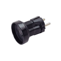 Schuko CEE 7/7 Male to AS/NZS 3112 Power Plug Adapter