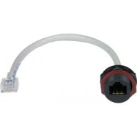 Case Side Waterproof RJ45 Connector with Cable