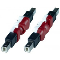 USB 2.0 Type B Flexible Gender Changer, Male to Male