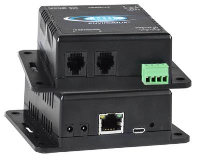 Environment Monitoring System with 1-Wire Sensor Interface, Power over Ethernet (PoE)