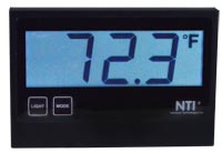 Temperature/Humidity Sensor with 3-Digit 7-Segment LCD Display 2" Character Height