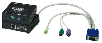 ST-C5KVMA-300  VGA PS/2 KVM Extender with Audio via CATx to 300 feet