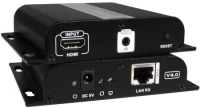 Low-Cost HDMI Over Gigabit IP Extender with IR and Power over Ethernet (POE) (Next Generation Model) Local and Remote Unit
