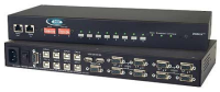 UNIMUX-USBV-16O  16-Port VGA USB KVM Switch with OSD, Rackmount