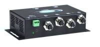 VOPEX-M12V-16  Industrial VGA Splitter/Extender via CATx with M12 Connectors to 600 feet: 16-Port