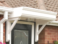 Grey Tailor Made Brackets For Roof Support