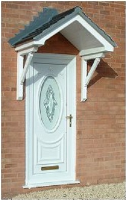 Grey Tailor Made Woodstock Over Door Canopies