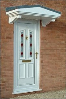Manufacturers of Custom Made Over Door Canopies In Worcestershire