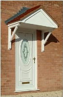 Timbervale Over Door Canopy In South West London 