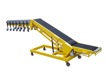Powered Vehicle Unloading Conveyor Systems