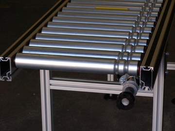 Lineshaft Powered Roller Conveyors