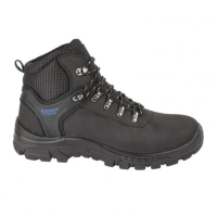 Himalayan Black Hiker Style Leather Safety Boots