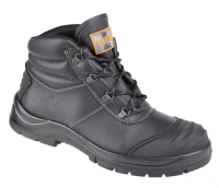Black Leather Renovator Safety Chukka Boot