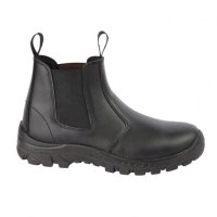 Himalayan Black Dealer Leather Safety Boots