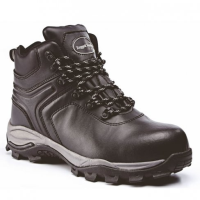 Black Waterproof Hiker Safety Boot