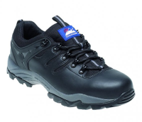 Himalayan Black Leather Safety Trainer - 4020
