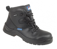 Himalayan Black Leather HyGrip 'Waterproof' Safety Boots