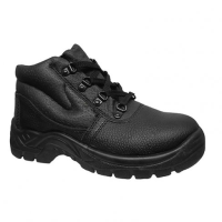 Warrior' Black Chukka Safety Boots
